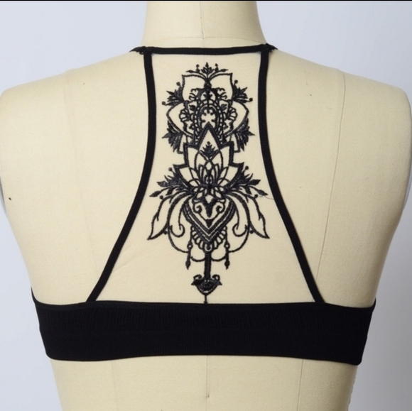 Tattoo Racerback Bralette - Picture 9 of 10